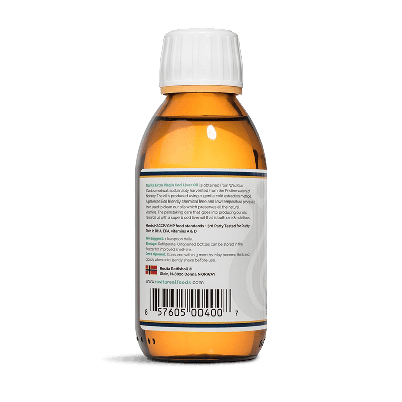 Rosita Extra Virgin Cod Liver Oil liquid - 150 ml