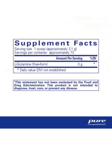 L-Glutamine Powder - 227g | Pure Encapsulations