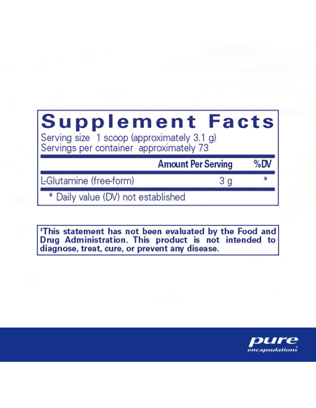 L-Glutamine Powder - 227g | Pure Encapsulations