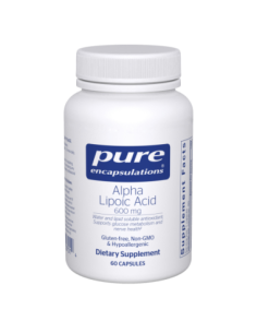 Alpha Lipoic Acid 600 mg - 60 Capsules | Pure Encapsulations