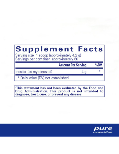Inositol Powder - 250g | Pure Encapsulations