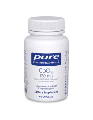CoQ10 120 mg - 60 Capsules | Pure Encapsulations