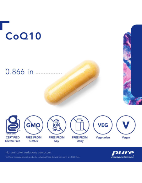 CoQ10 120 mg - 60 Capsules | Pure Encapsulations