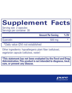 Quercetin - 60 Capsules | Pure Encapsulations 2