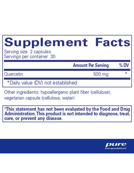 Quercetin - 60 Capsules | Pure Encapsulations