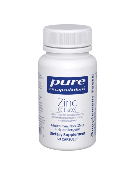Zinc (citrate) - 60 Capsules | Pure Encapsulations