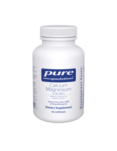 Calcium Magnesium (citrate) - 90 Capsules |...
