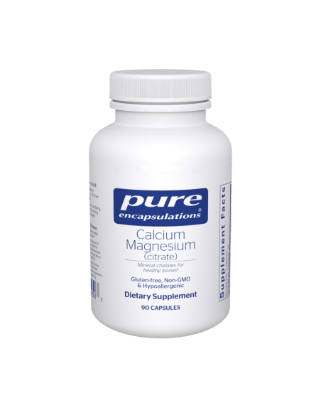 Calcium Magnesium (citrate) - 90 Capsules | Pure Encapsulations