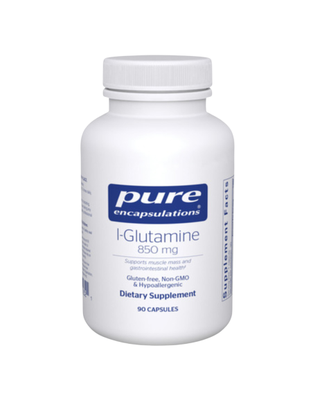 L-Glutamine 850 mg - 90 Capsules | Pure Encapsulations