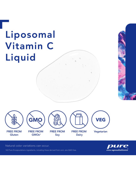 Liposomal Vitamin C Liquid - 120ml | Pure Encapsulations