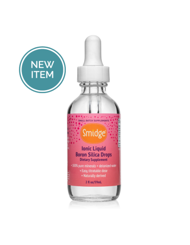 Smidge® – Ionic Liquid Boron Silica Drops, 60 ml