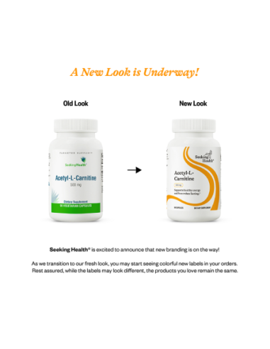 Acetyl-L-Carnitine 500mg - 90 Capsules |...
