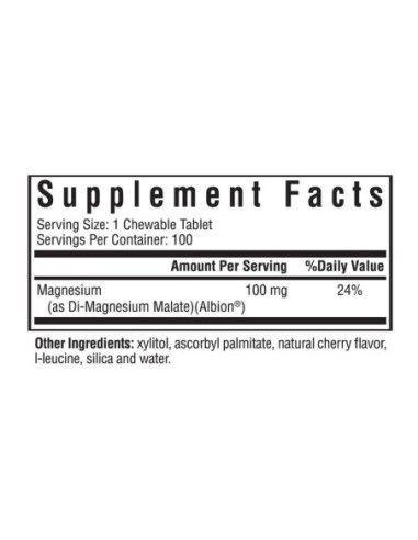 Magnesium Chewable (formerly Magnesium Malate...