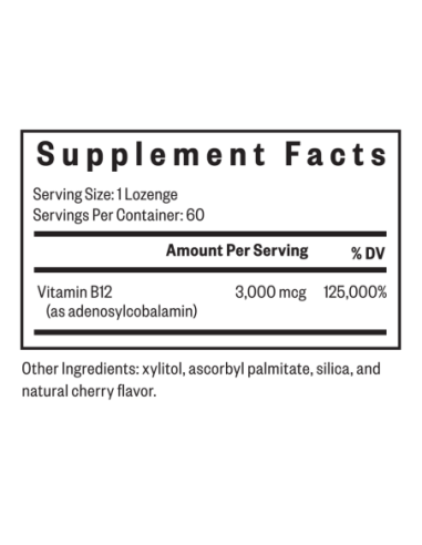 Adeno B12 - 60 Lozenges | Seeking Health