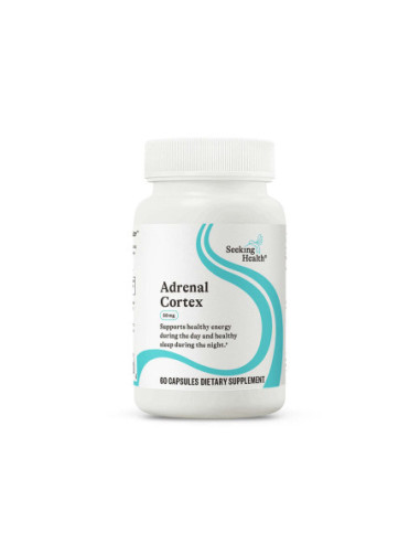 Adrenal Cortex 50mg - 60 Capsules | Seeking Health