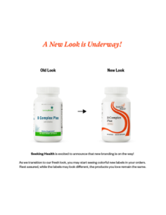 B Complex Plus - 100 Capsules | Seeking Health 2