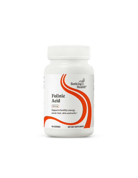 Folinic Acid Lozenge - 60 Lozenges | Seeking Health