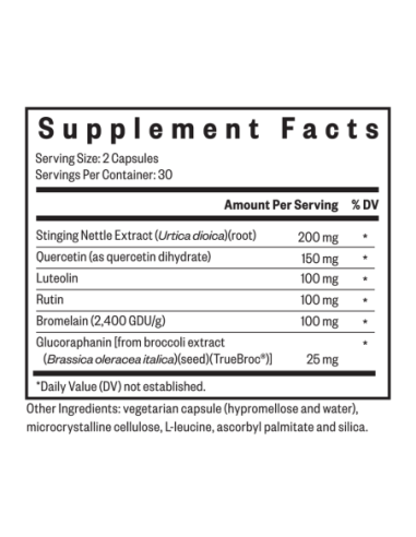 HistaminX- 60 Capsules | Seeking Health