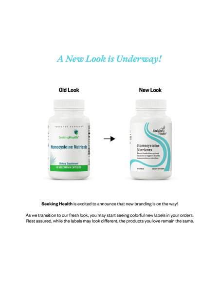 Homocysteine Nutrients (formerly HomocysteX Plus) - 60 Capsules | Seeking Health
