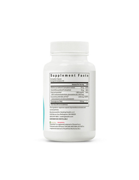 Homocysteine Nutrients (formerly HomocysteX Plus) - 60 Capsules | Seeking Health