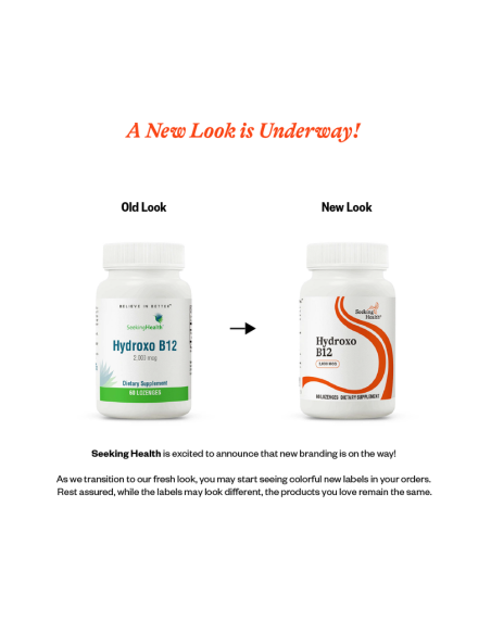 Hydroxo B12 - 60 Lozenges | Seeking Health