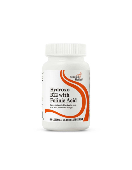 Hydroxo B12 with Folinic Acid - 60 Lozenges | Seeking Health