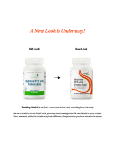 Hydroxo B12 with Folinic Acid - 60 Lozenges | Seeking Health 2