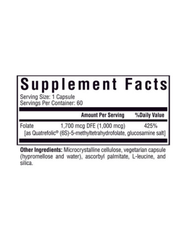 L-Methylfolate (formerly L-5-MTHF) - 60...