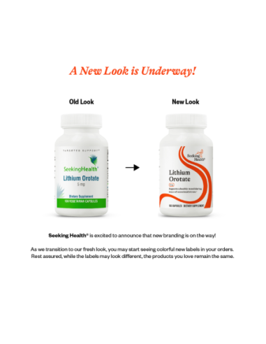 Lithium Orotate 5mg - 100 Capsules | Seeking...