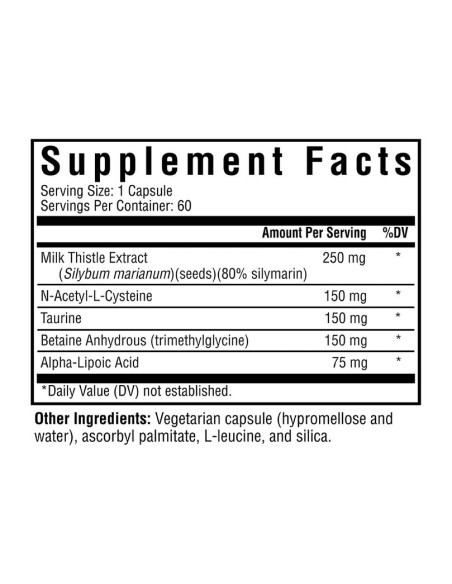 Liver Nutrients - 60 Capsules | Seeking Health