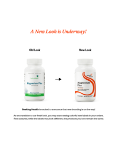 Magnesium Plus - 100 Capsules | Seeking Health 2