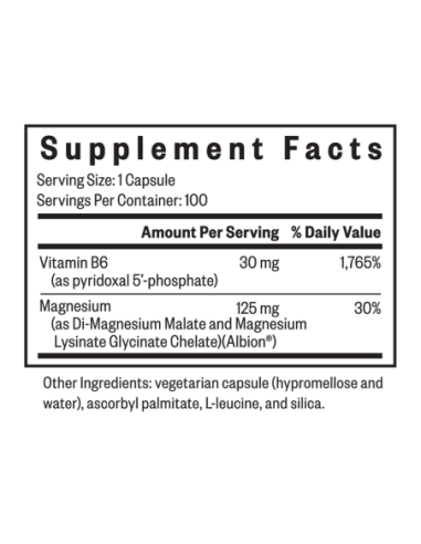 Magnesium Plus - 100 Capsules | Seeking Health