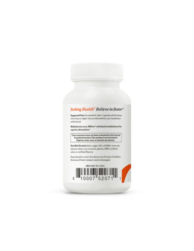 Molybdenum 500mcg - 90 Capsules | Seeking Health