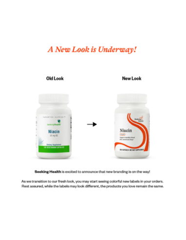 Niacin 50mg - 100 Capsules | Seeking Health