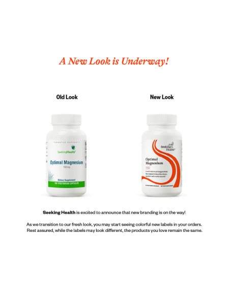 Optimal Magnesium 150mg - 90 Capsules | Seeking Health