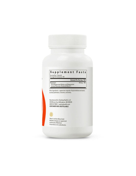 Optimal Magnesium 150mg - 90 Capsules | Seeking Health