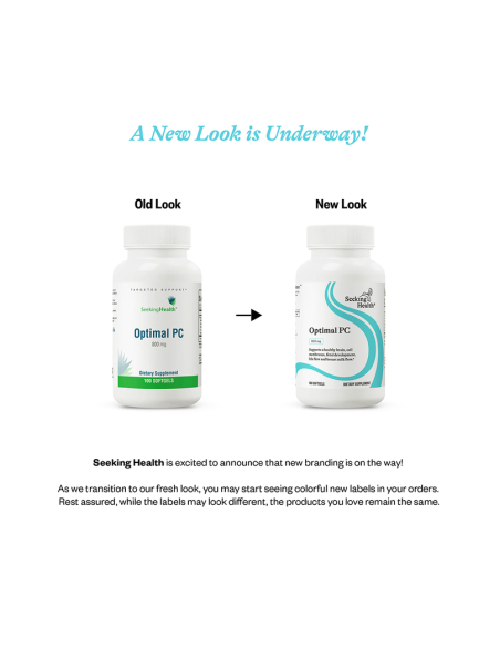 Optimal PC Phospholipid Complex - 100 Softgels | Seeking Health
