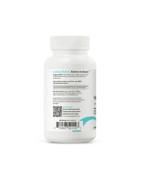 Optimal PC Phospholipid Complex - 100 Softgels | Seeking Health