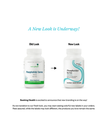 Phosphatidyl Serine - 60 Capsules | Seeking Health