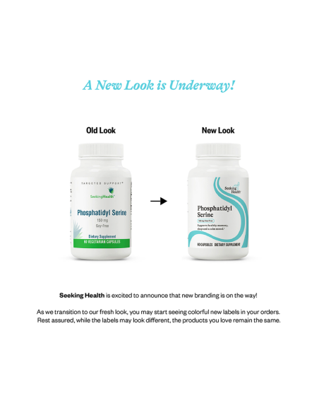 Phosphatidyl Serine - 60 Capsules | Seeking Health