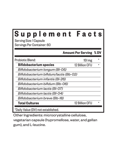 Probiota Bifidobacterium (formerly ProBiota Bifido) - 60 Capsules | Seeking Health