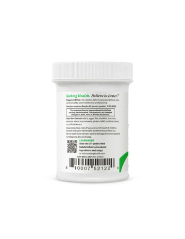 Saccharomyces Boulardii - 60 Capsules | Seeking...