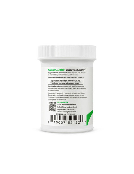 Saccharomyces Boulardii - 60 Capsules | Seeking Health