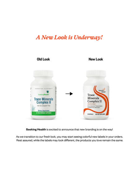 Trace Minerals Complex II (Iron and Copper Free) - 30 Capsules | Seeking Health