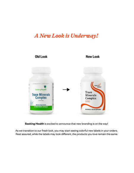 Trace Minerals Complex (Iron Free) - 30 Capsules | Seeking Health