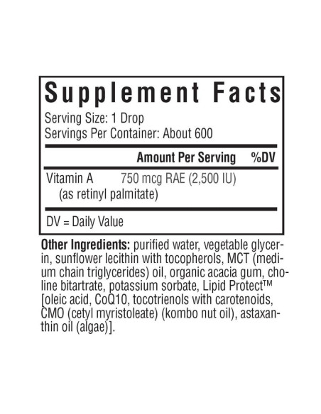 Vitamin A Drops - 30ml | Seeking Health