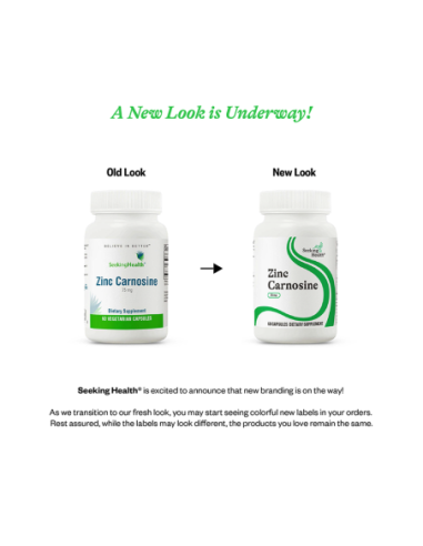 Zinc Carnosine - 60 Capsules | Seeking Health