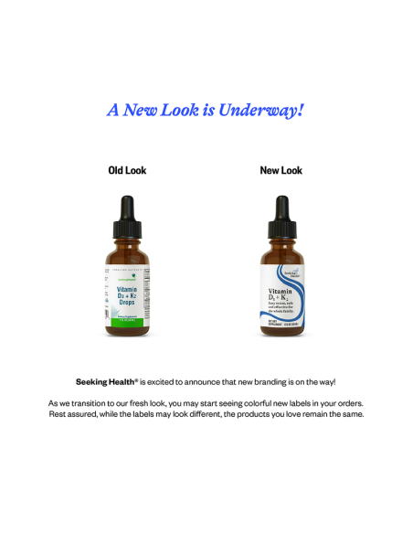 Vitamin D3 + K2 Drops - 30ml | Seeking Health