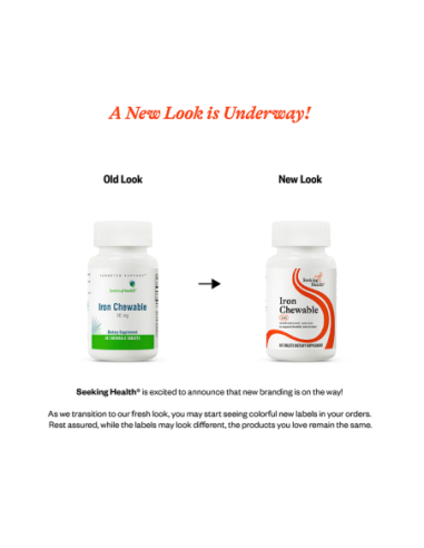 Iron Chewable - 60 Tablets | Seeking Health