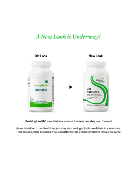 Gut Nutrients (Formerly Optimal GI) - 150 Capsules | Seeking Health